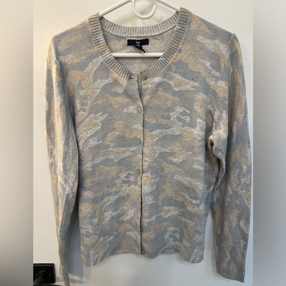 Gap Camouflage Cardigan